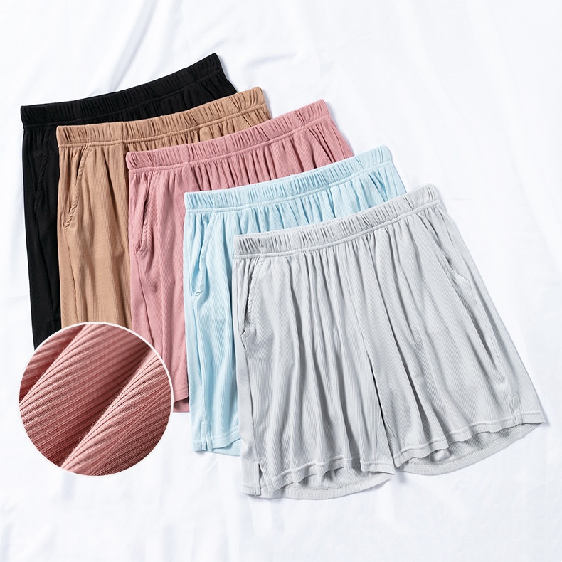 Springsummer Loose-fitting Womens Home Shorts Thin Style