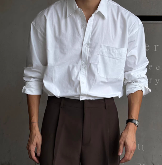 Raglan-Sleeve Casual Shirt, picture 4 of 5