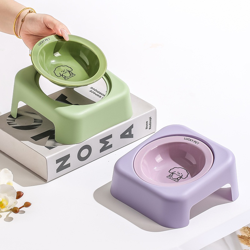 Creative Cartoon Flying Saucer Bowl With Bowl Stand