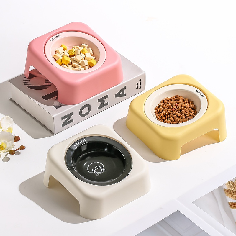 Creative Cartoon Flying Saucer Bowl With Bowl Stand