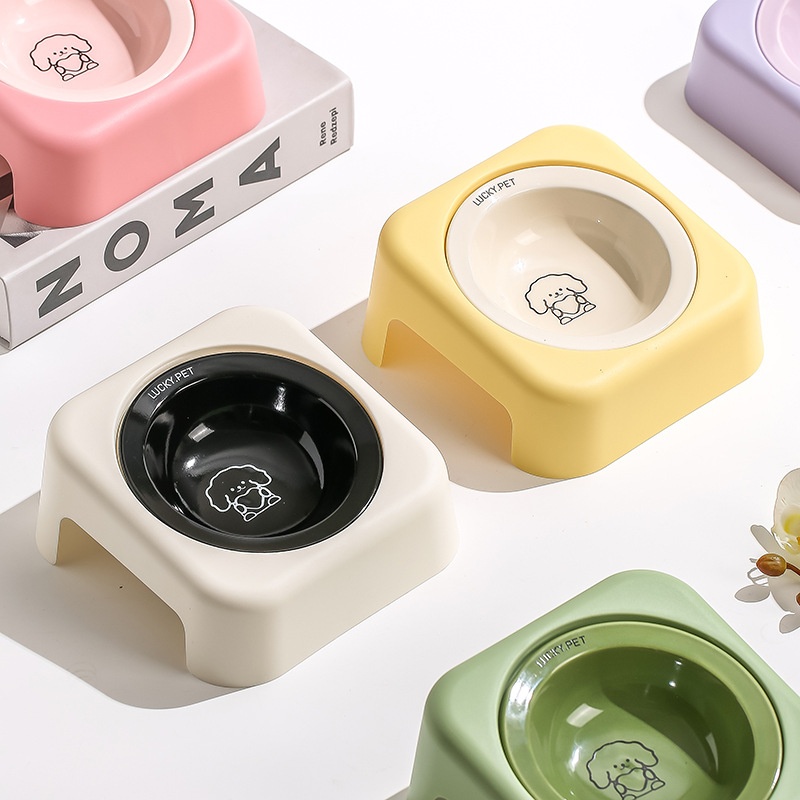 Creative Cartoon Flying Saucer Bowl With Bowl Stand