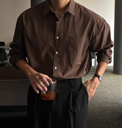 Raglan-Sleeve Casual Shirt, picture 5 of 5