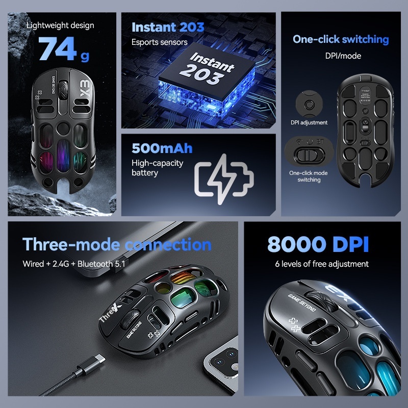 Gaming-mus - Miniatyr 6
