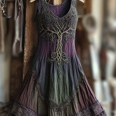 3D Digital Print Women’s Dress
