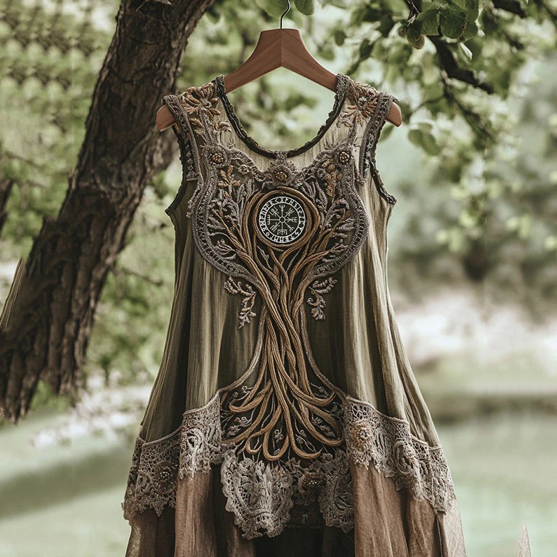 Womens Summer New V-Neck Sleeveless 3D Printed Sexy Tank Dress