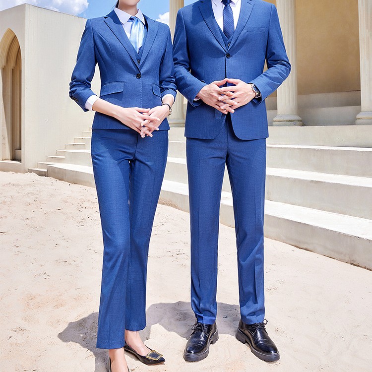 Selling Business Suits Smog Blue Pants