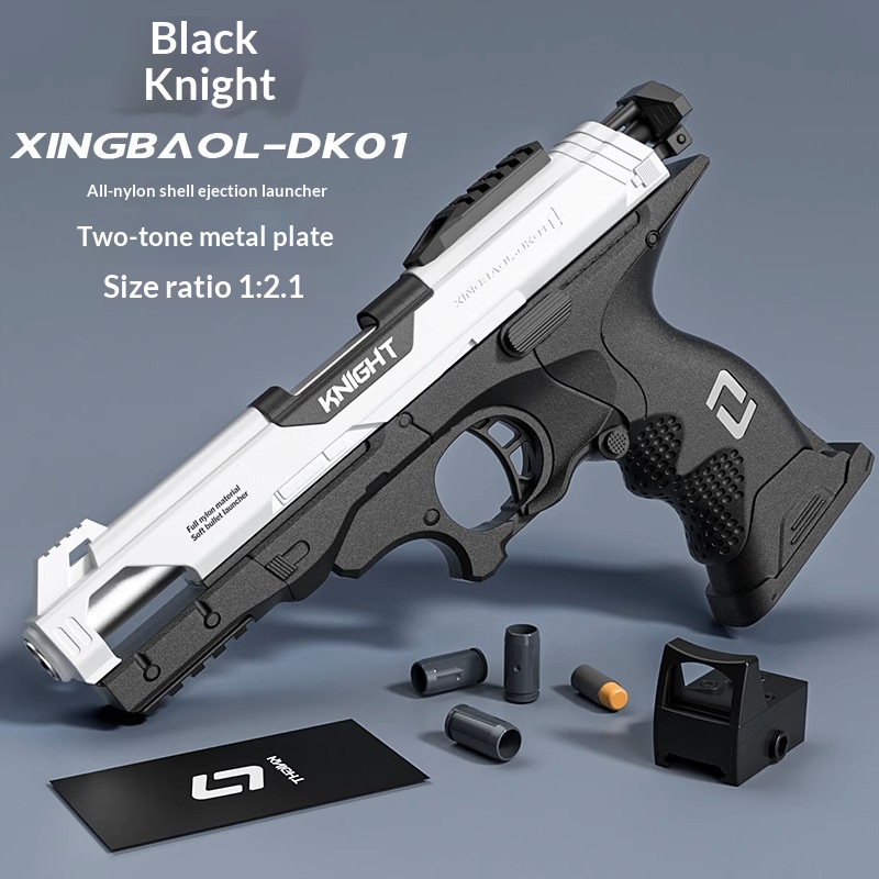 Black Knight Soft-Bullet Mini Hand Toy