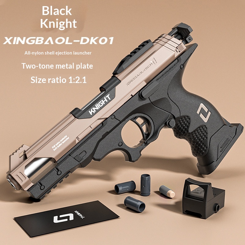 Black Knight Soft-Bullet Mini Hand Toy