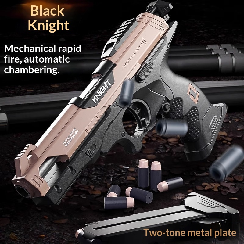 Black Knight Soft-Bullet Mini Hand Toy