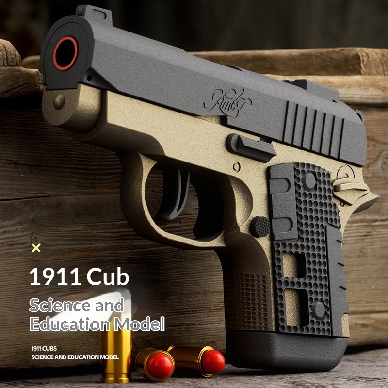 Breech-loading Rapid-fire 1911-style Kids Toy Gun