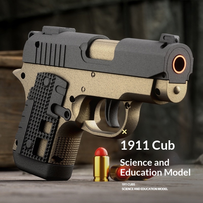 Breech-loading Rapid-fire 1911-style Kids Toy Gun
