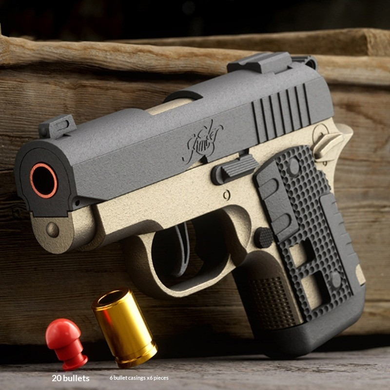 Breech-loading Rapid-fire 1911-style Kids Toy Gun