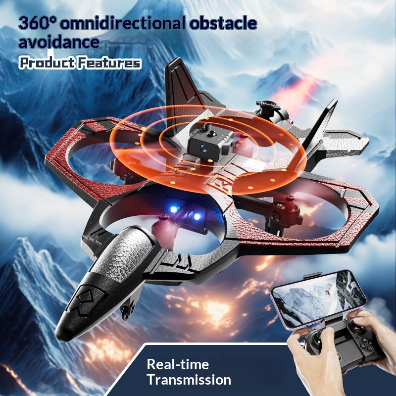 Remote-controlled Airplane Children's Spray-action Fighter Jet