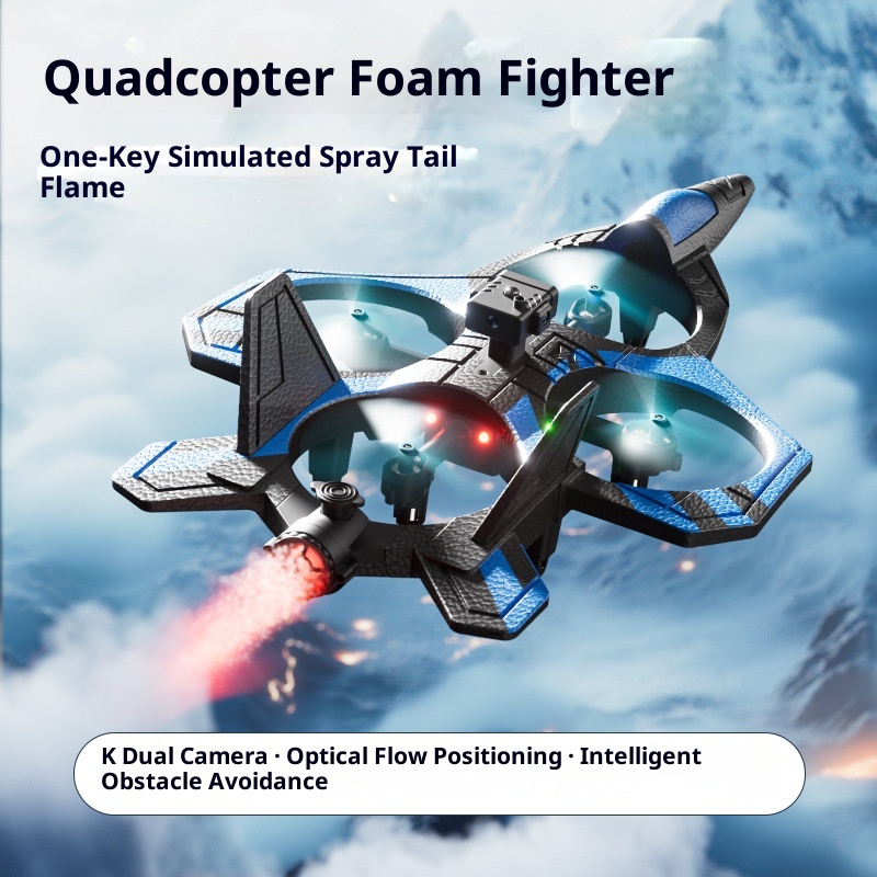 Remote-controlled Airplane Children's Spray-action Fighter Jet
