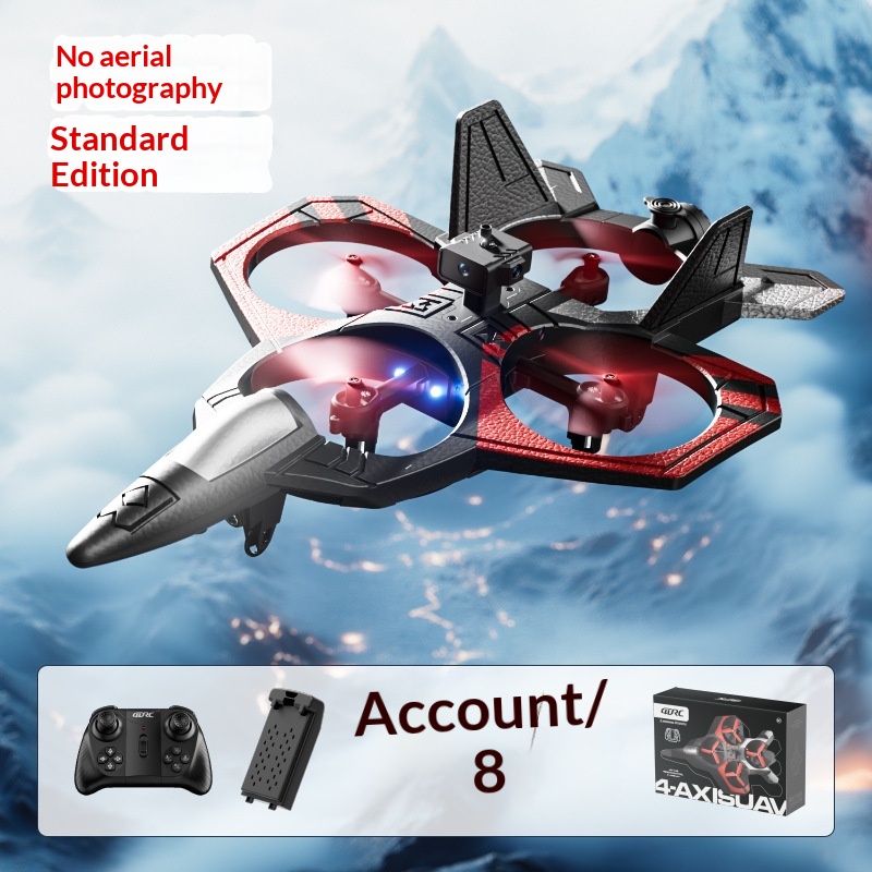 Remote-controlled Airplane Children's Spray-action Fighter Jet