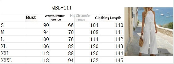 Tasseled Lace-up Pocketed Wide-leg Casual Jumpsuit For Women 11 35082bb1 7c5f 47d9 8402 53ff30e32191 trans