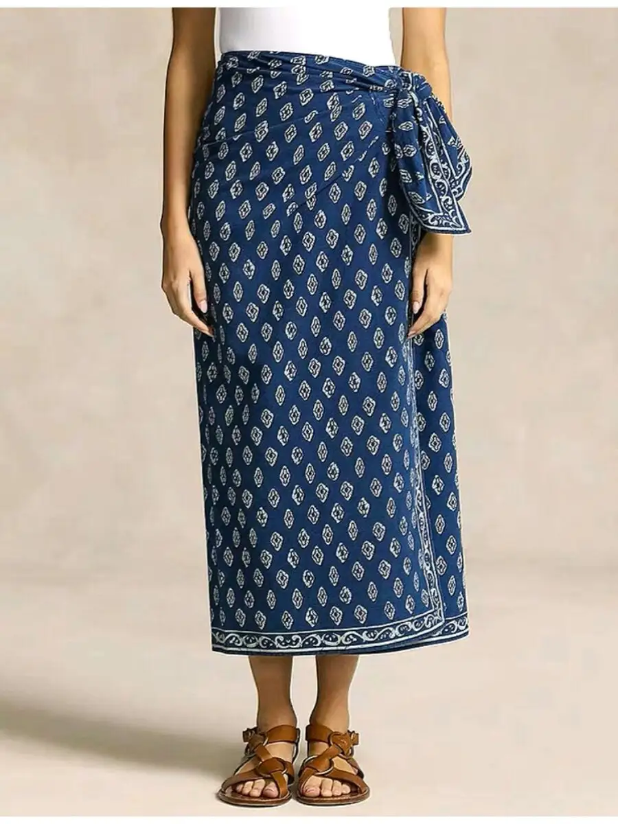 Summer New Blue Skirt