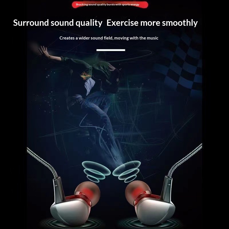 Heavy Bass Gaming 35mm Wired Earphones