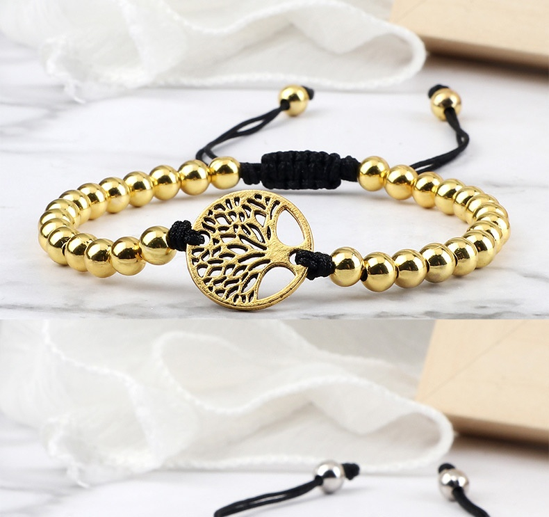 Adjustable Braided Tree Bracelet, picture 2 of 12