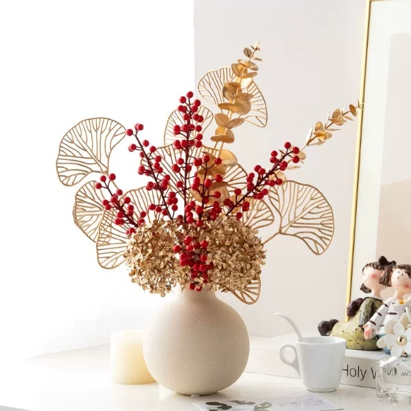 Artificial Flower Vase Set, picture 1 of 3