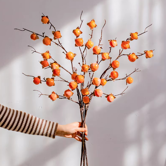 Artificial Persimmon Stem, picture 5 of 9