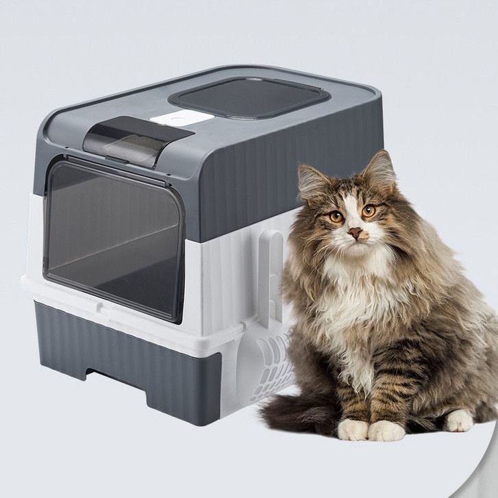 Cat Litter Basin Large Fully Enclosed