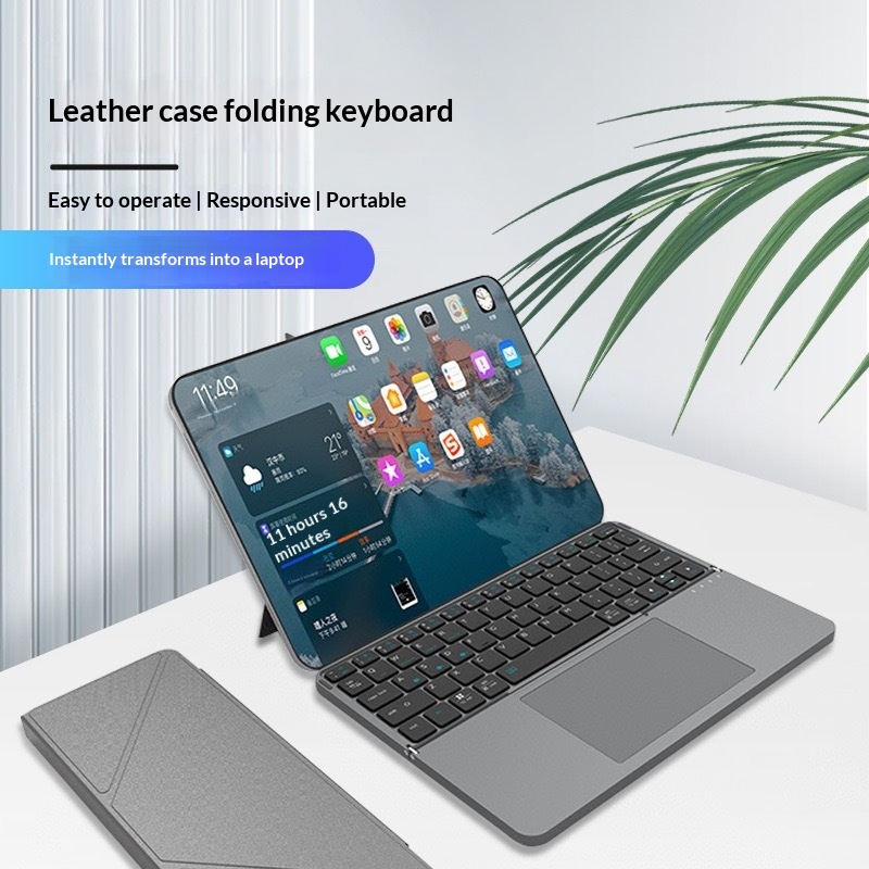 Sammenleggbart Bluetooth-tastatur - Miniatyr 4