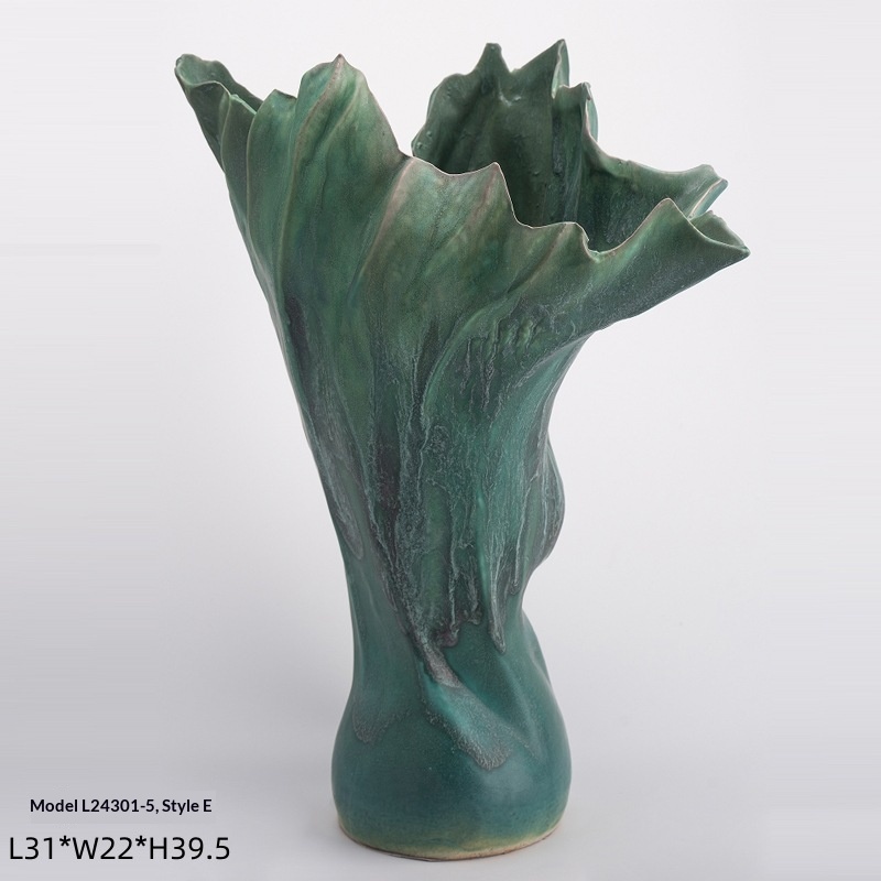 Handmade Ceramic Vase Home Showroom Desktop Ceramic Flower Arrangement... 6