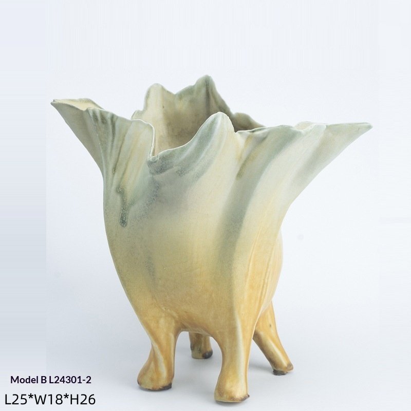 Handmade Ceramic Vase Home Showroom Desktop Ceramic Flower Arrangement... 3