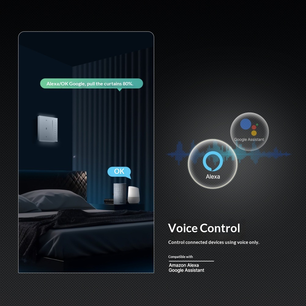 Graffiti Smart Home Zigbee Smart Curtain 2