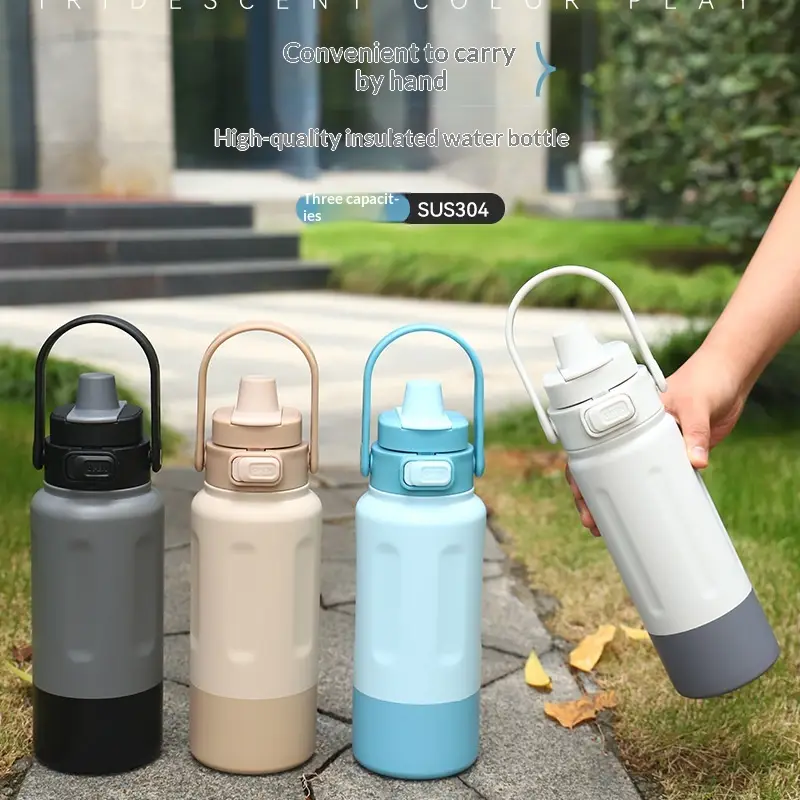 Large-capacity Double-walled Stainless Steel Mug