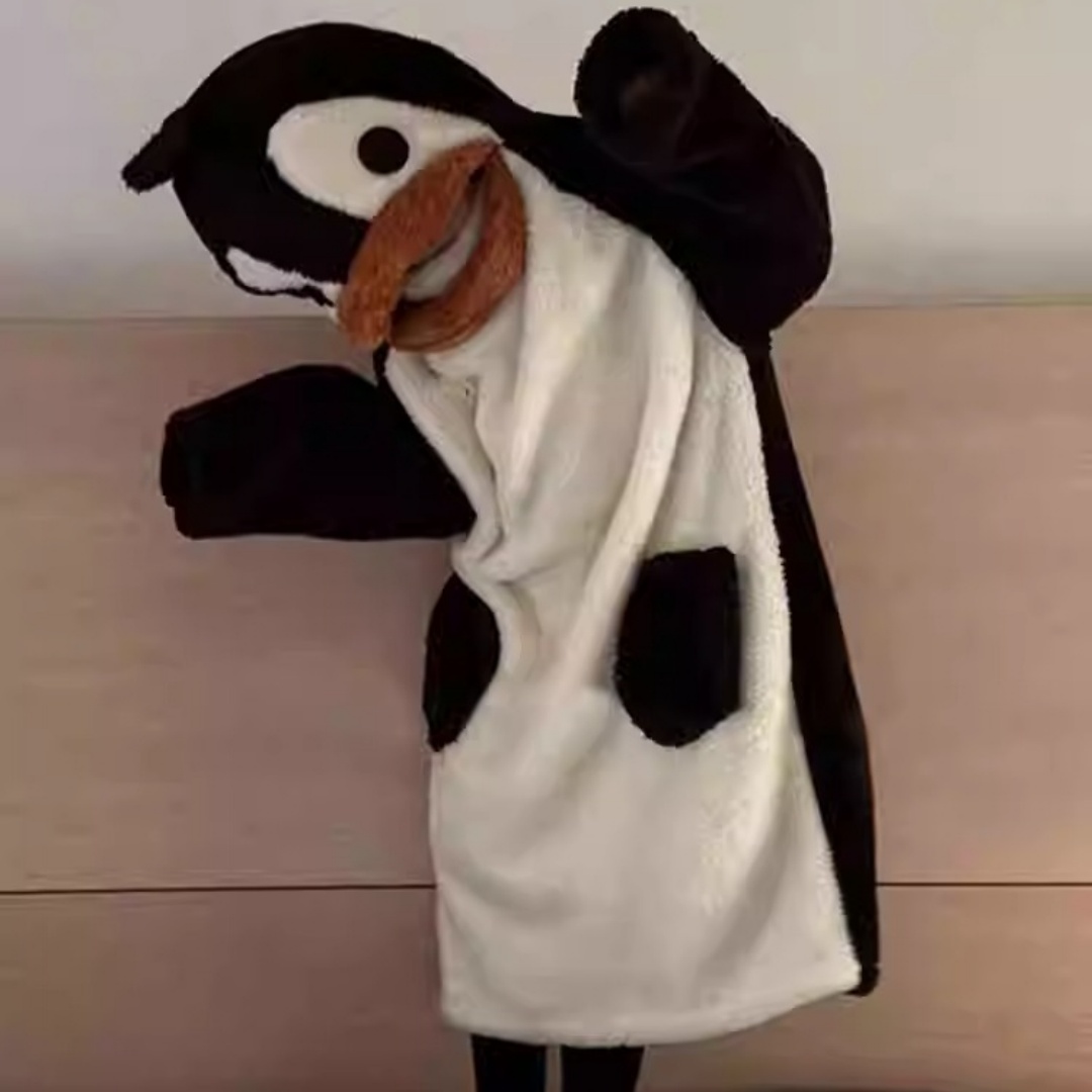 Penguin Nightgown Thickened Fleece-Lined Cute Cartoon Pajamas For Couples