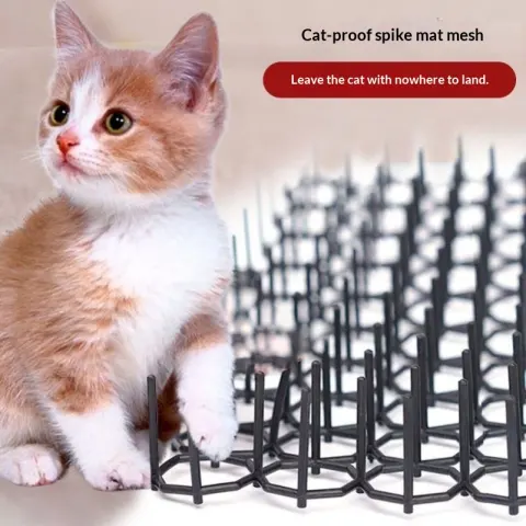 Indoor and Outdoor Reusable PVC Cat-proof Mat