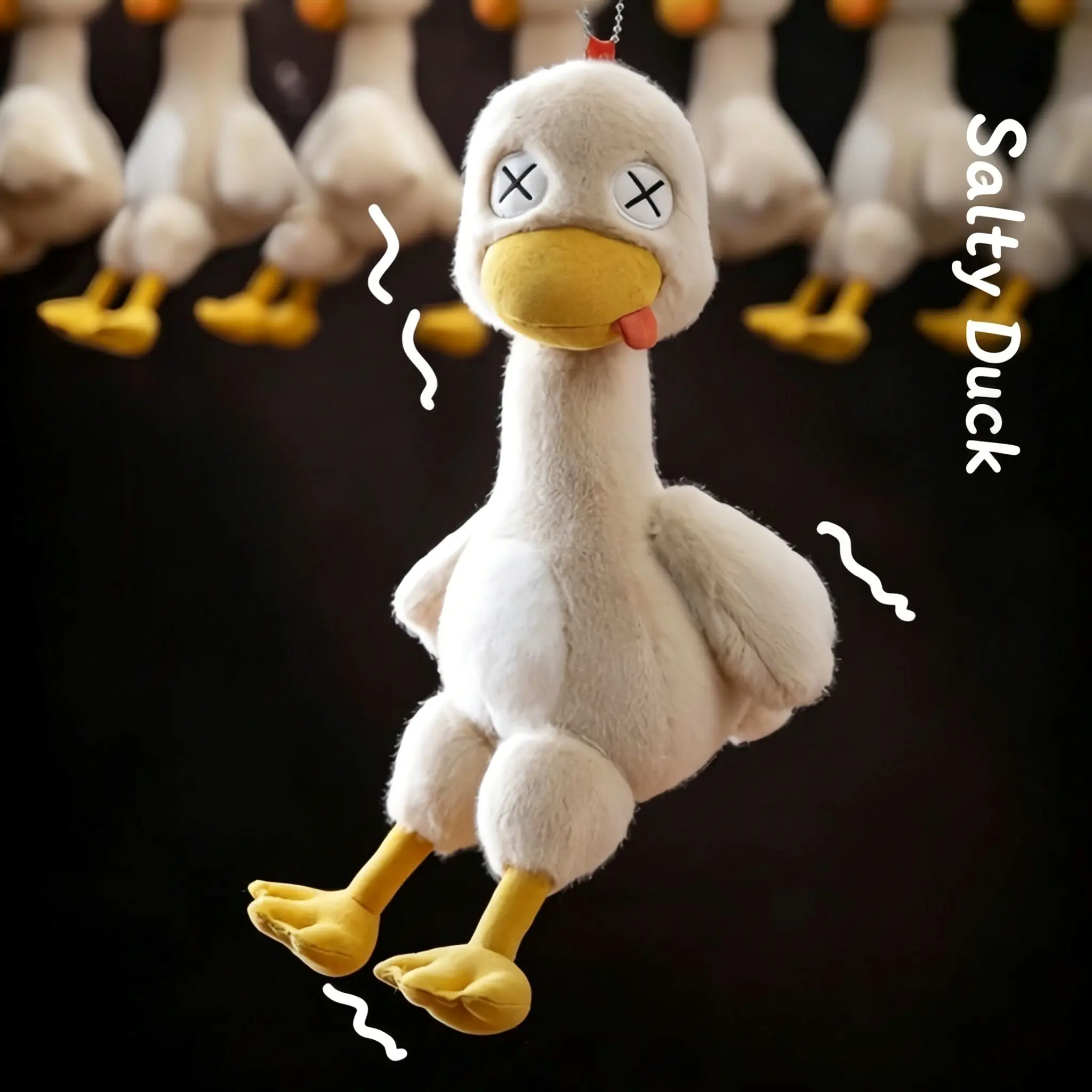 Magnetic Plush Doll Setdetachable Salted Duck Figurine