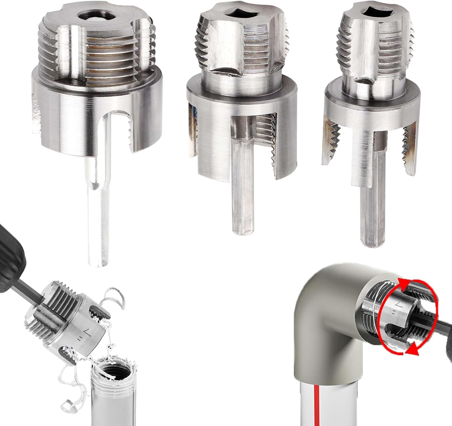 Pipe Inner Hole Thread Tapping Tool 2