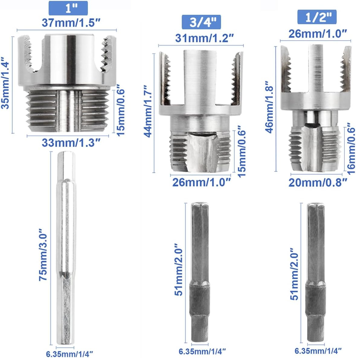 Pipe Inner Hole Thread Tapping Tool 3