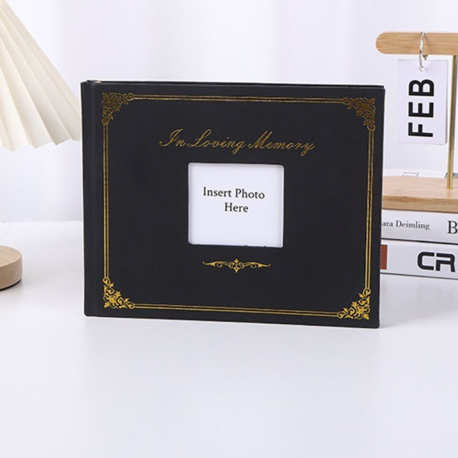 Personalized PU Cover Notebook Guest Book 4
