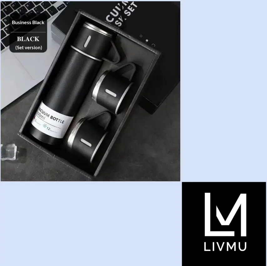 304 Stainless Steel Outdoor Vacuum Insulated Cup With Three Lids And Two Lids