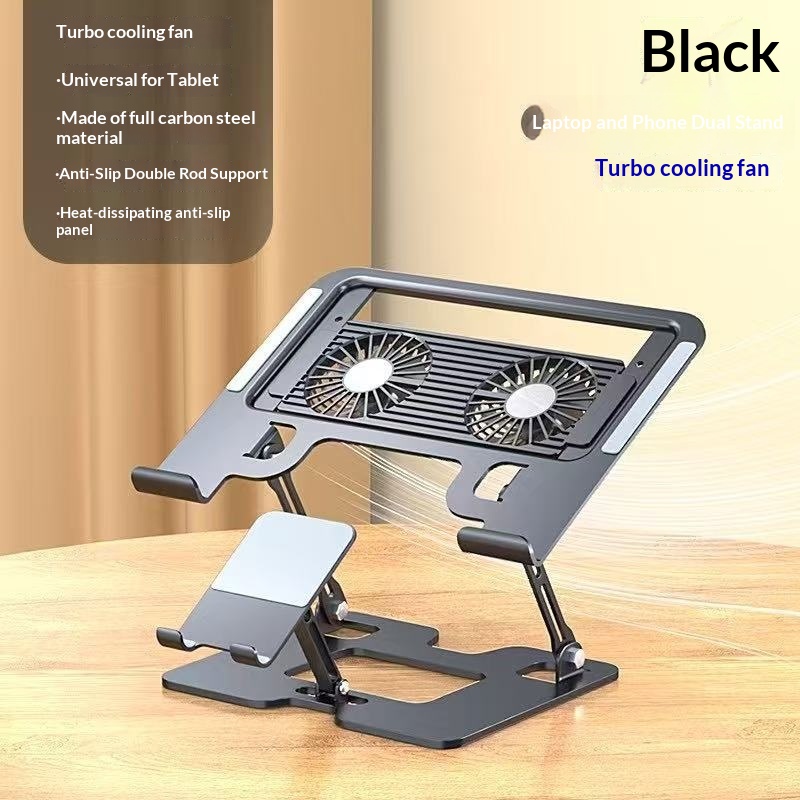 Laptop And Phone 2-in-1 Cooling Stand