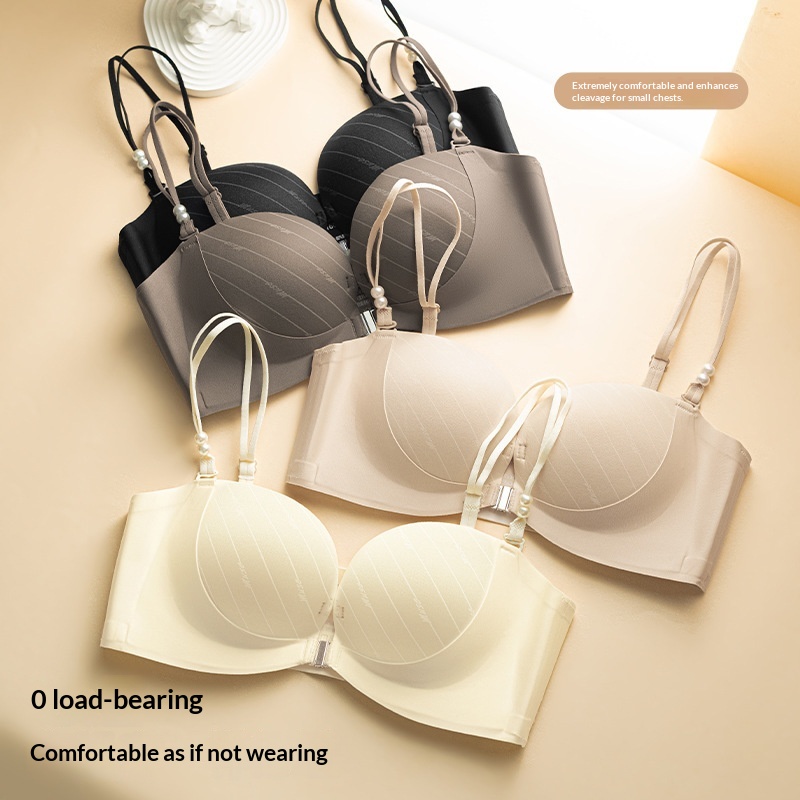 Deep V Front-Clasp Beautiful Back Bra