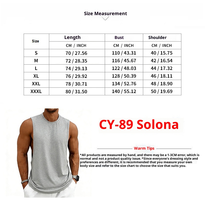 Breathable vest front view