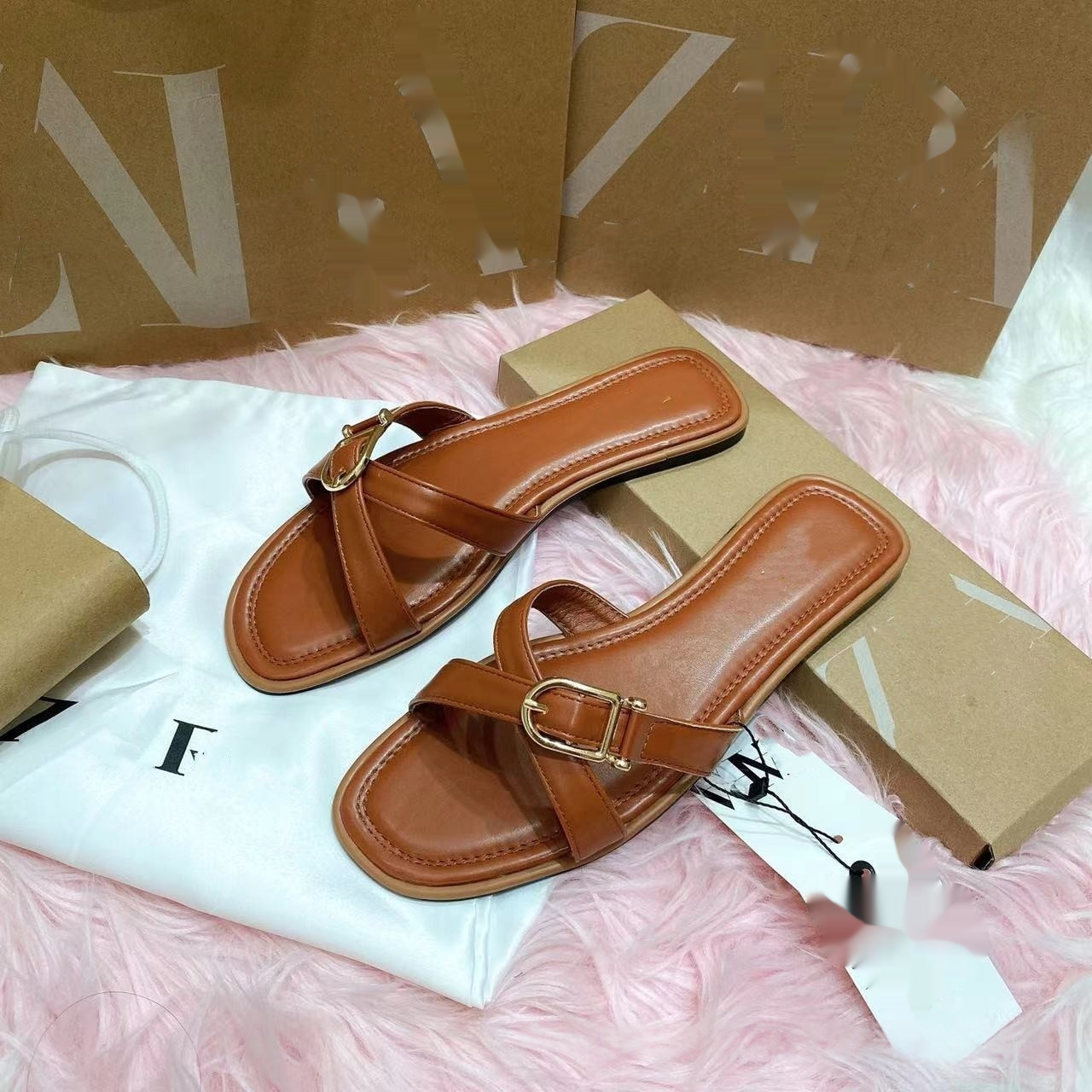 Non-slip Breathable Womens Shoes Versatile Slippers