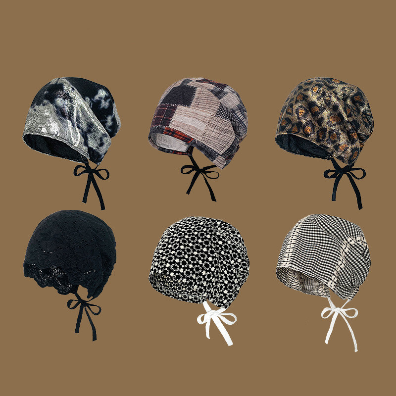 Edgy Vibe That Makes Your Face Look Smaller A Head-covering Cap