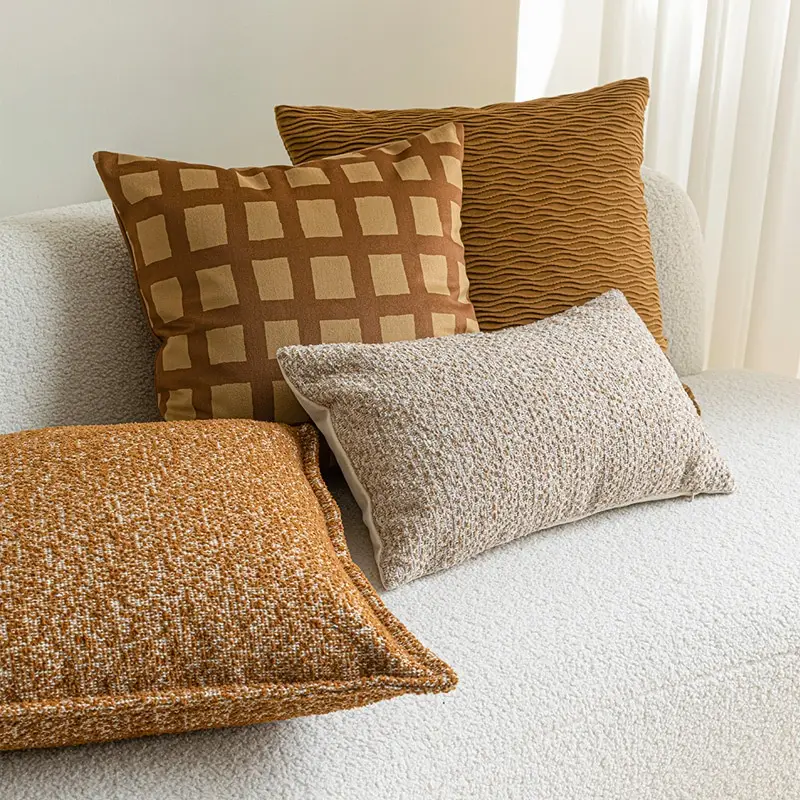Living Room Sofa Cushion Lumbar Pillow