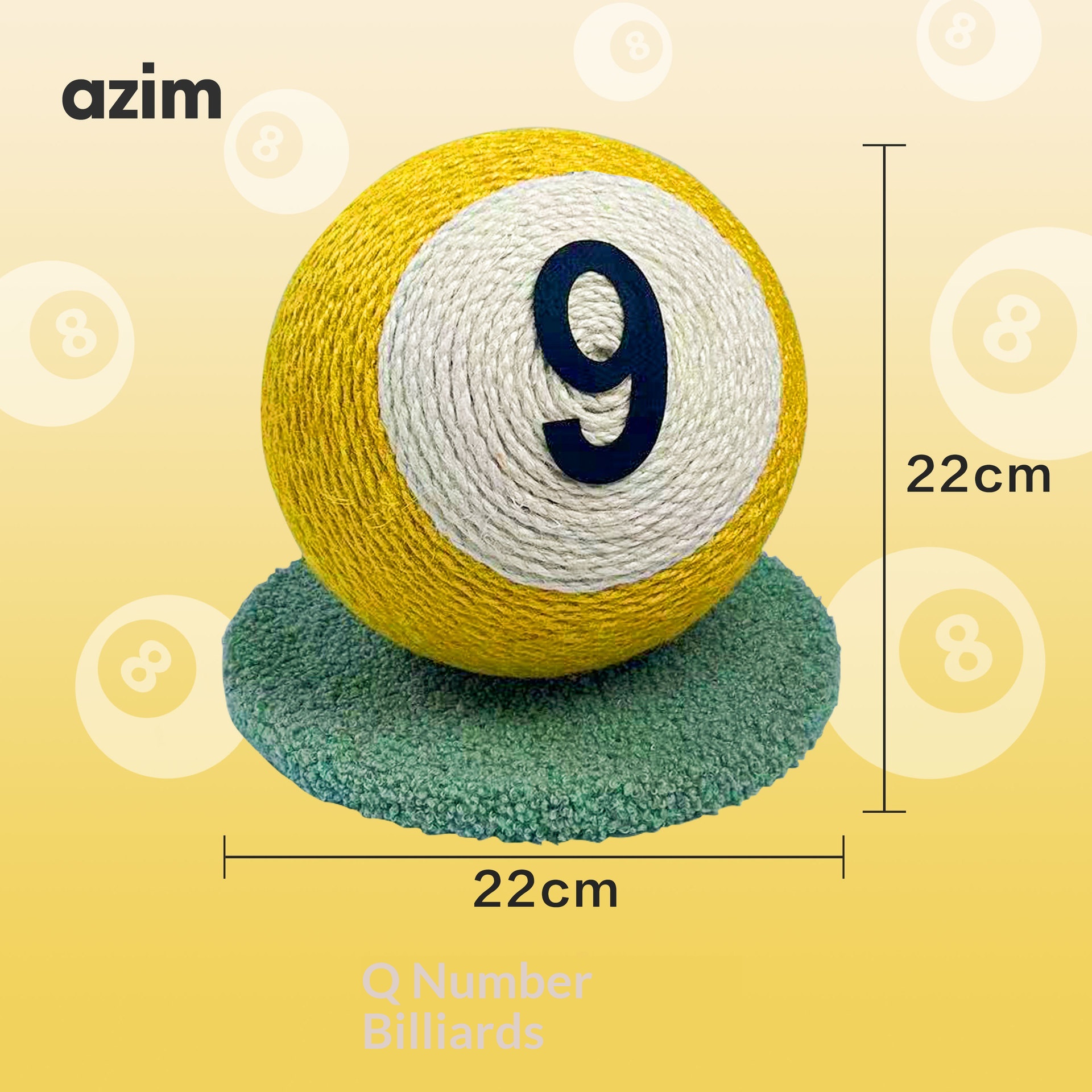 Fruit-shaped Cat Scratcher Small Cat Tree Claw-sharpening Pet Toy