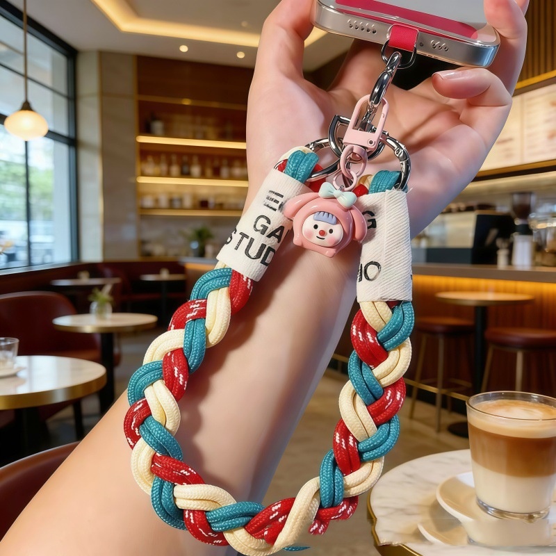 Short Thick Braided Rope For A Ponytail