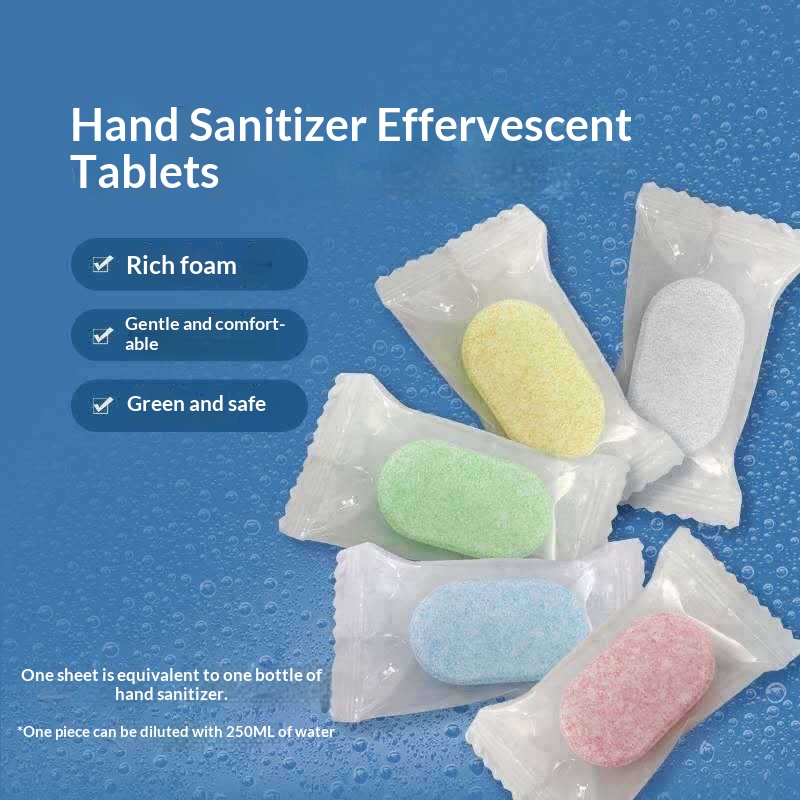 Foaming Hand Soap Effervescent Tablets Solid Household Cleaning Tablets