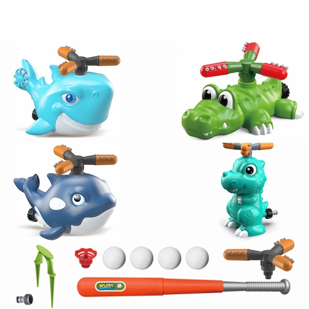 Cross-border New Product 3-in-1 Water-Spraying Toy