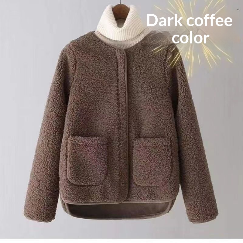 Springautumn New Round Neck Short Long Sleeve Top 7