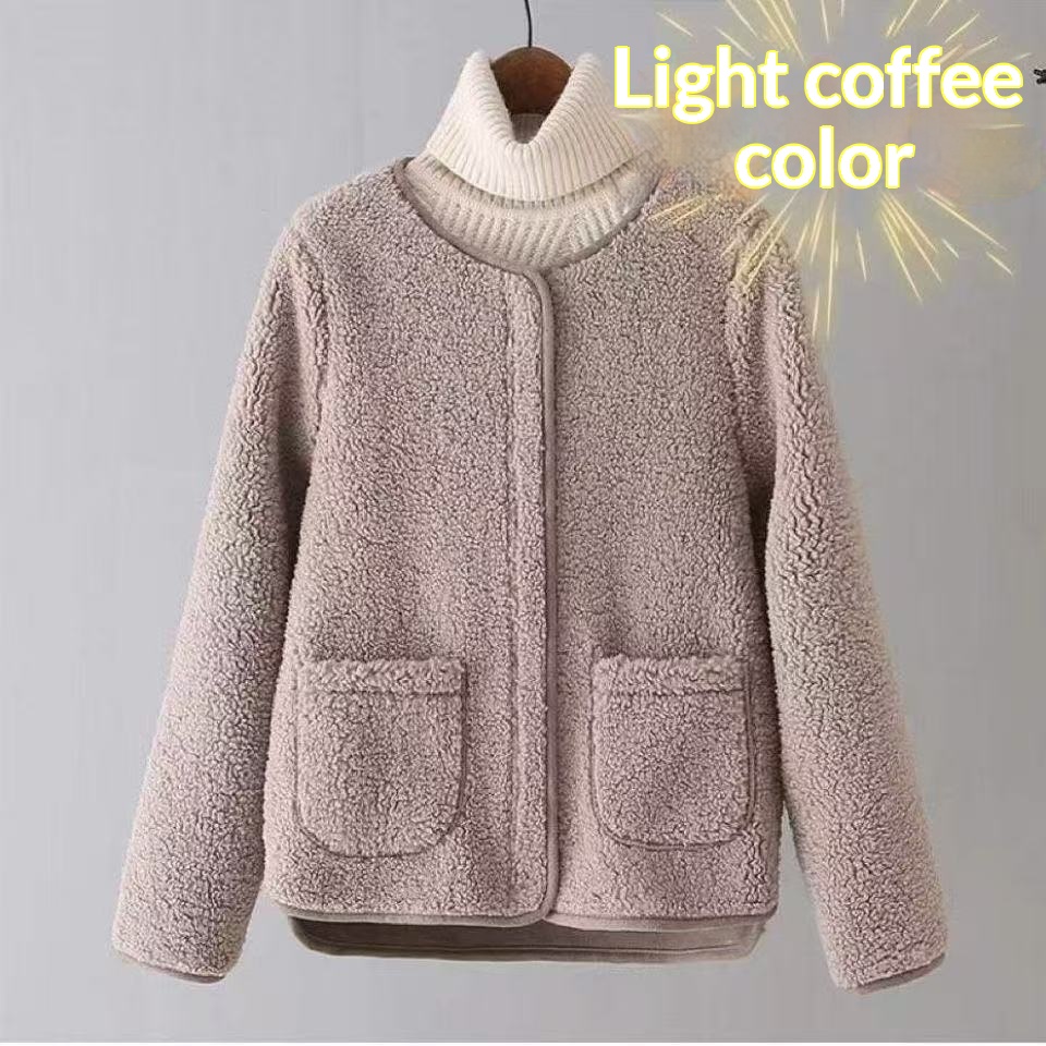 Springautumn New Round Neck Short Long Sleeve Top 4